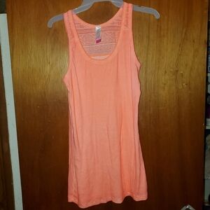 Size XL women's coral tank